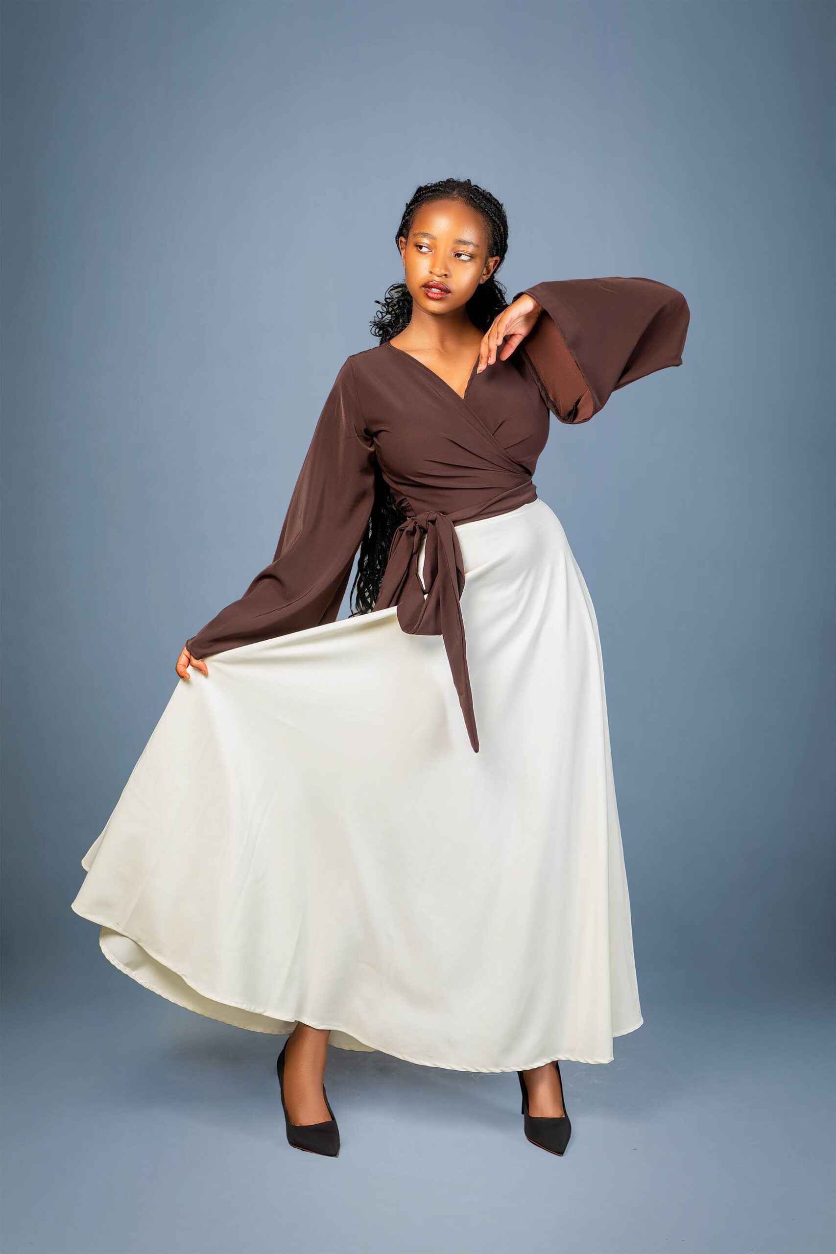 EUNIKE SOPHIA SET -Cream white/browm